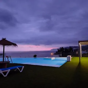 Apartamento Piso De Lujo En La Playa De Un Pueblo De Granada Con Piscina Infiniti, Yacuzzi En La Piscina, Tumbonas Privadas Y Mucho Más, Melicena